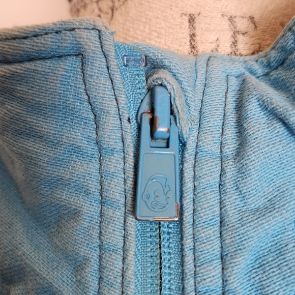 Vintage Distressed Denim Utility Vest - Picture 11 of 15